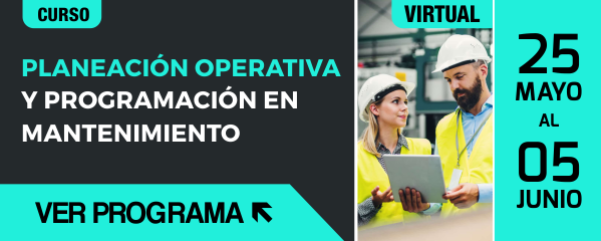 Curso Virtual Aciem: Planeación Operativa Y Programación En Mantenimiento