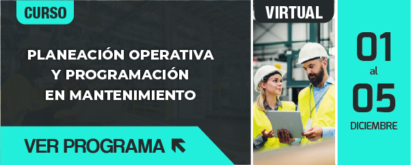 Curso Virtual Aciem: Planeación Operativa Y Programación En Mantenimiento