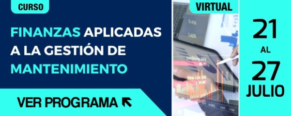 Curso Virtual Aciem: Finanzas Aplicadas A La Gestión De Mantenimiento