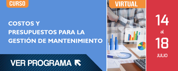 Curso Virtual ACIEM: Costos y Presupuestos para la Gestión de Mantenimiento