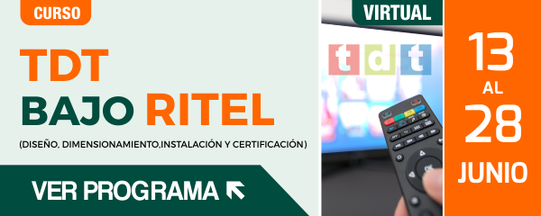 Curso Virtual ACIEM: TDT bajo RITEL (Diseño, Dimensionamiento, Instalación y Certificación)