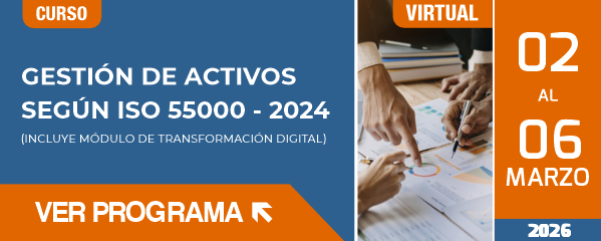 Curso Virtual Mantenimiento Aciem: Gestión De Activos Según Iso 55000 – 2024